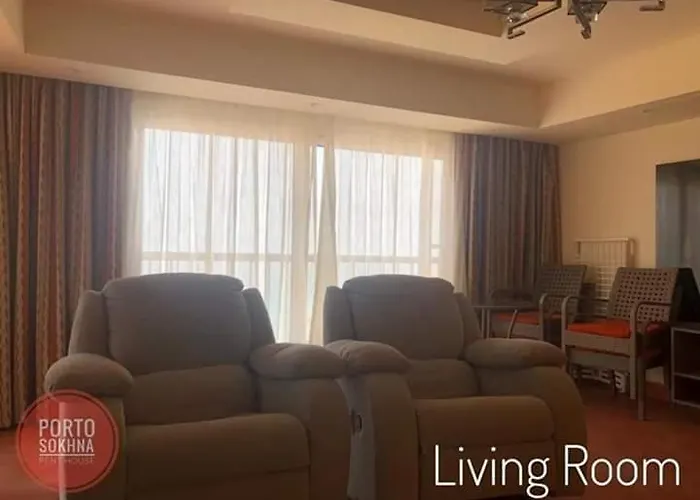Amazing Sea View Penthouse In Pyramids Porto El-sokhna