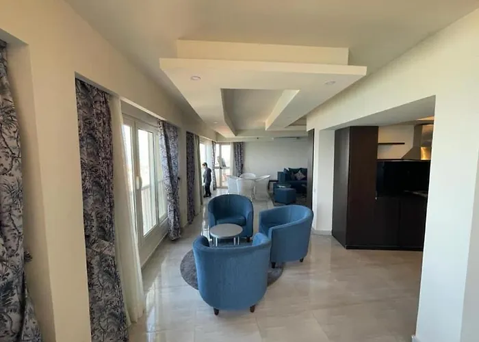 Amazing Sea View Penthouse In Pyramids Porto El-sokhna Aparthotel Ain Sukhna