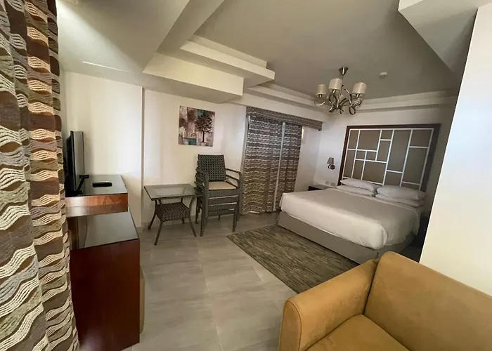 Amazing Sea View Penthouse In Pyramids Porto El-sokhna Aparthotel