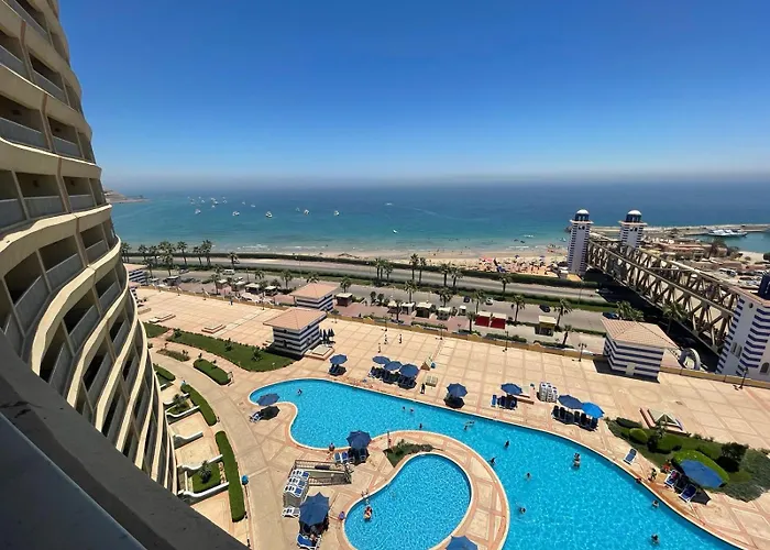 Amazing Sea View Penthouse In Pyramids Porto El-sokhna Ain Sukhna
